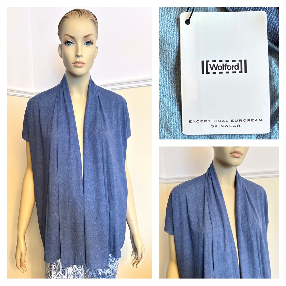 Wolford Taylor Blouse Texas Light Blue